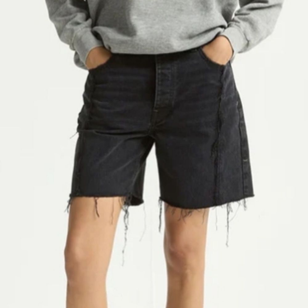 DALA Denim Partner Shorts In Hurricane NWT